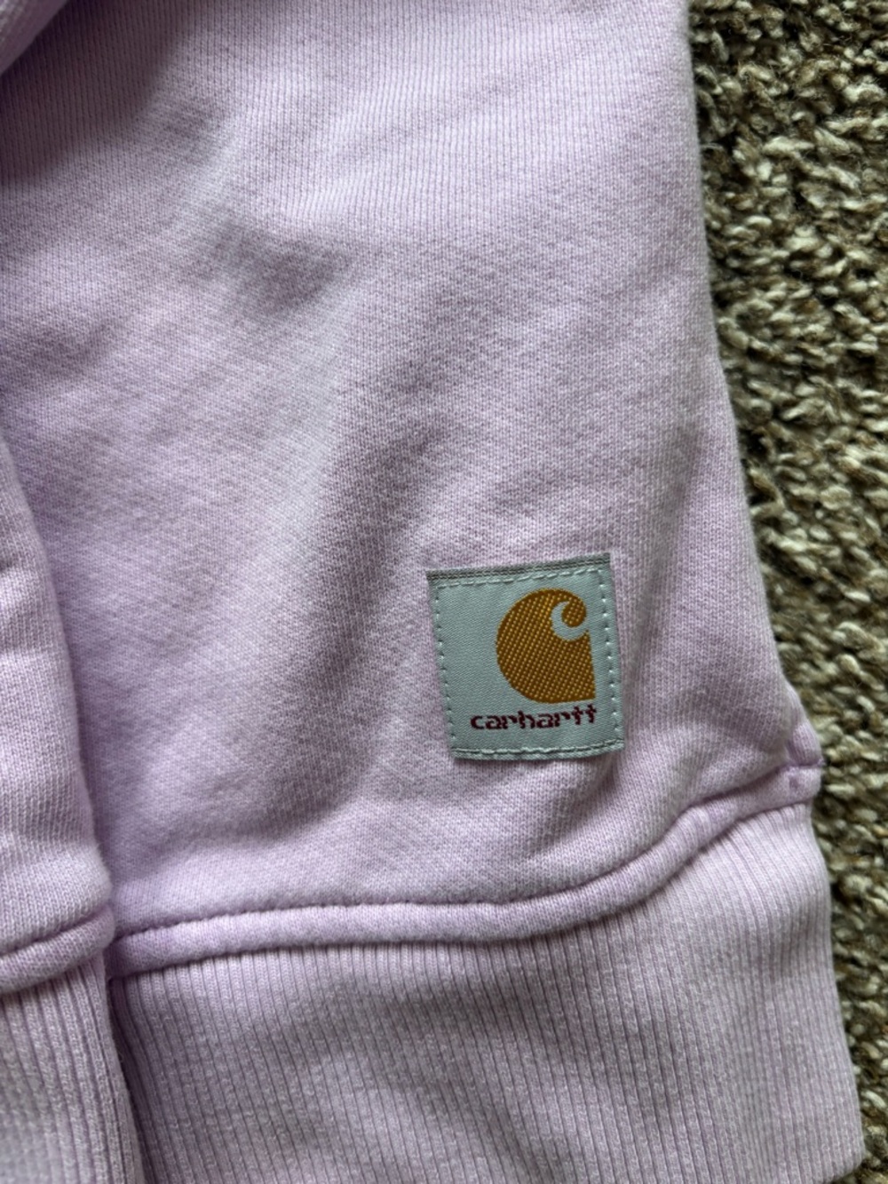 Carhartt Tencell Fiber Purple Hoodie - Picture 5 of 5